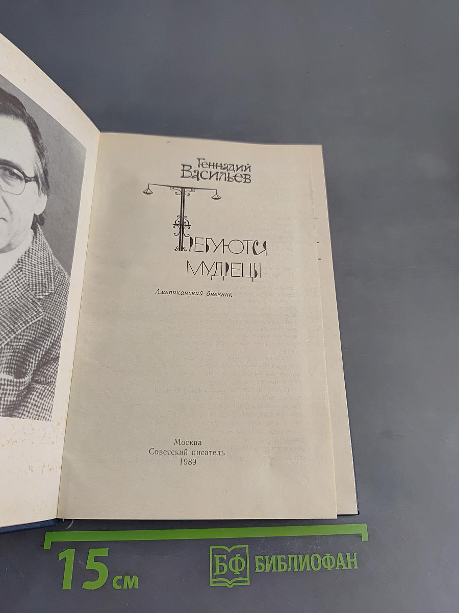 Требуются мудрецы: Американский дневник