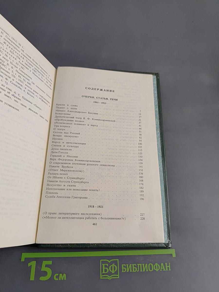 Собрание сочинений в шести томах. Том 4. Очерки, статьи, речи 1905-1921