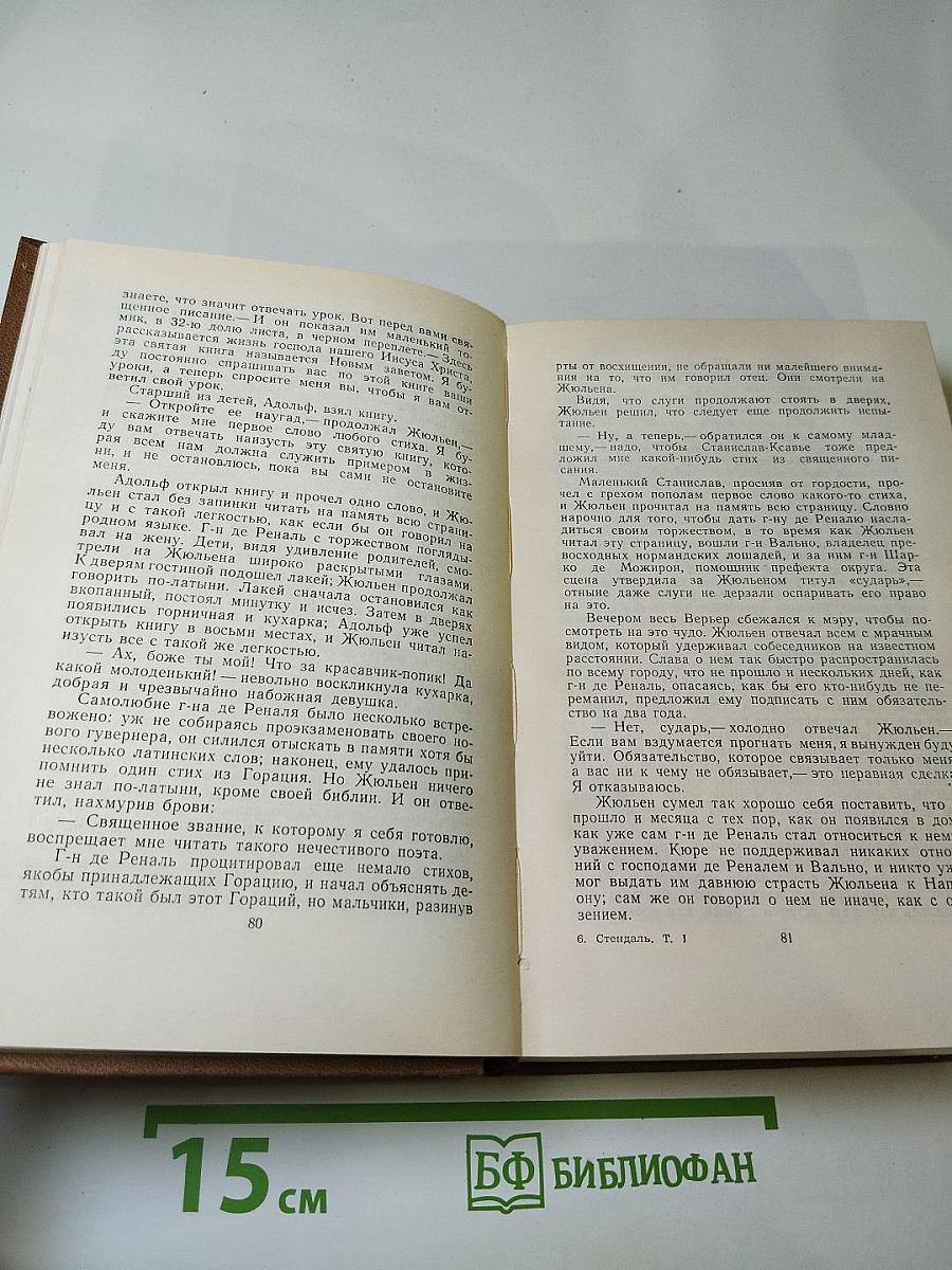 Собрание сочинений в пятнадцати томах. Том первый. Красное и чёрное