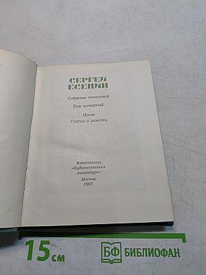 Собрание сочинений. Том четвертый. Проза. Статьи и заметки