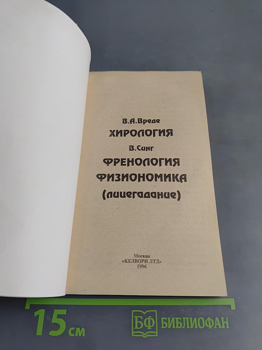 Хирология, Френология, Физиогномика