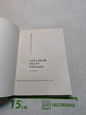 Западный театр сегодня. Очерки