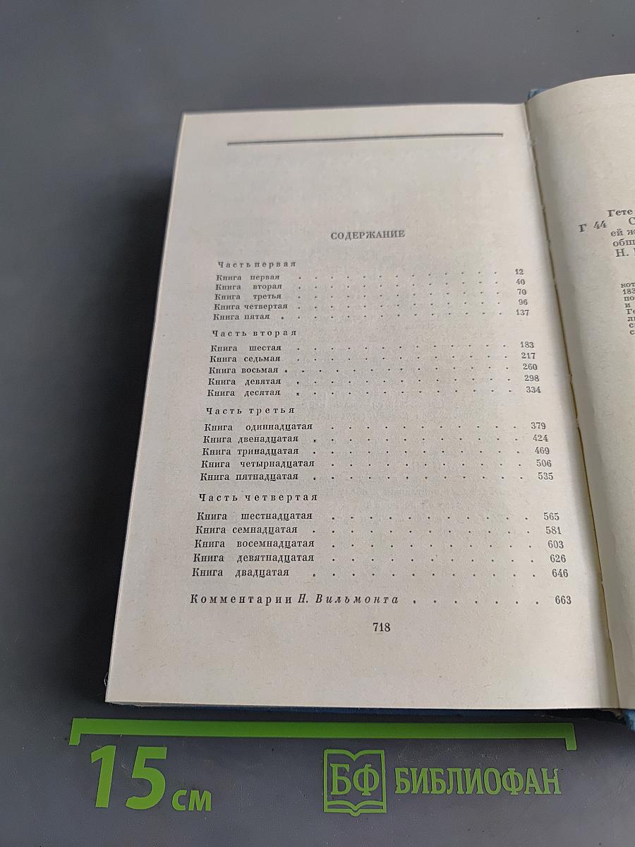 Иоганн Вольфганг Гёте. Собрание сочинений. Том третий. Из моей жизни. Поэзия и правда