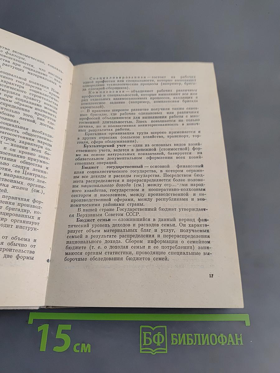 Экономический словарь-справочник