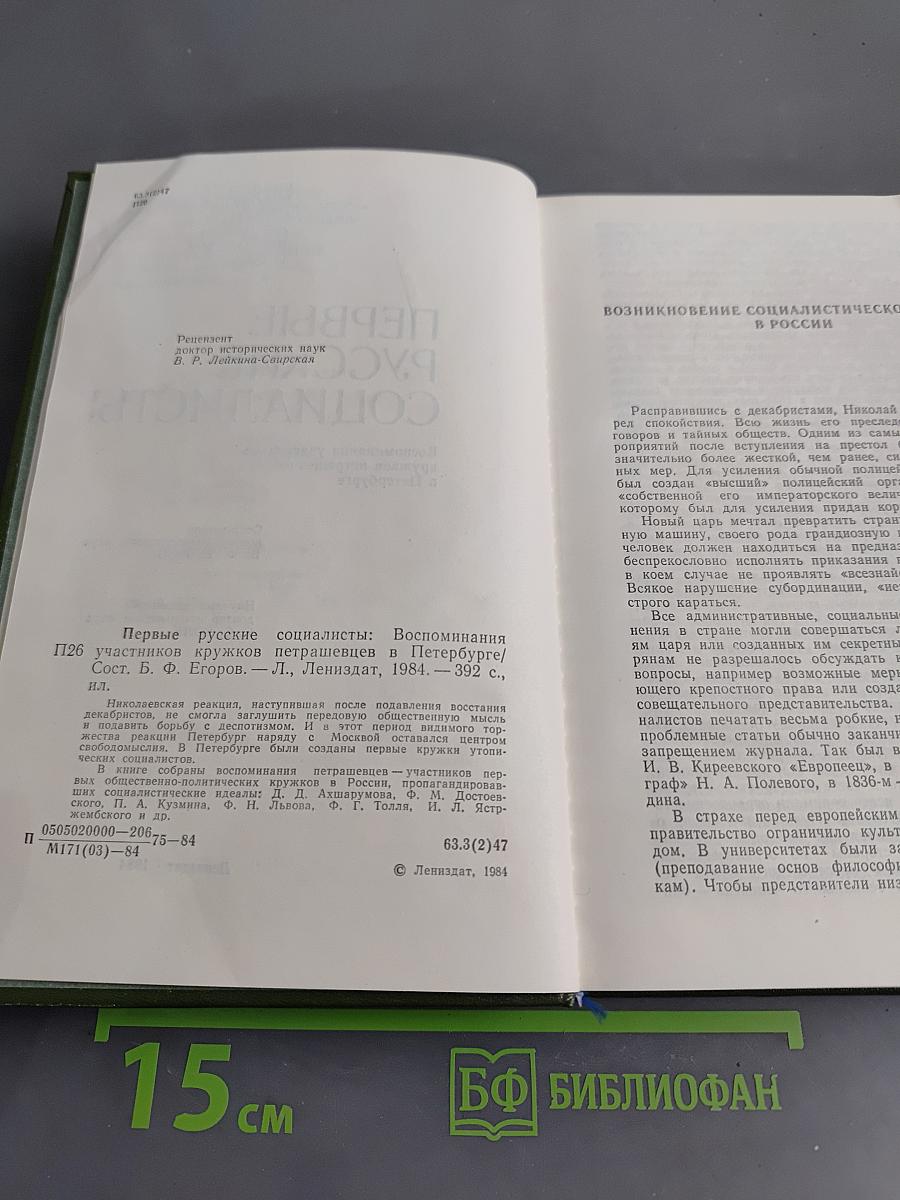 Первые русские социалисты