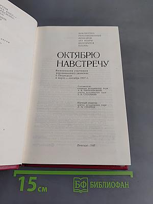 Октябрю навстречу