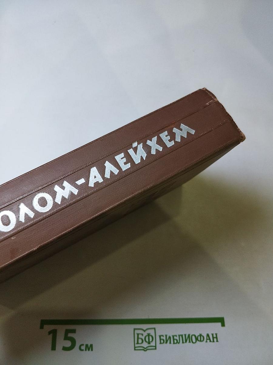 Шолом-Алейхем. Собрание сочинений. Том четвертый. Рассказы