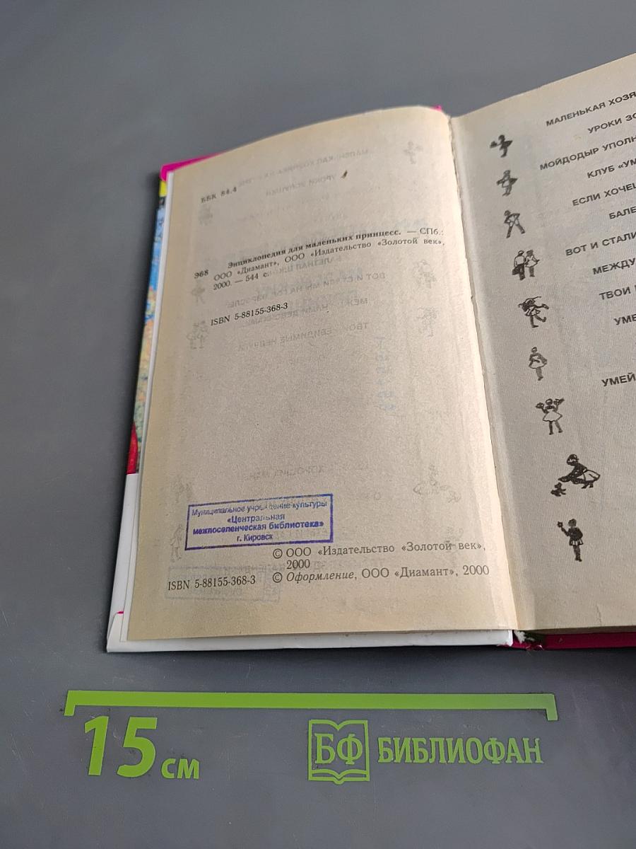 Энциклопедия для маленьких принцесс
