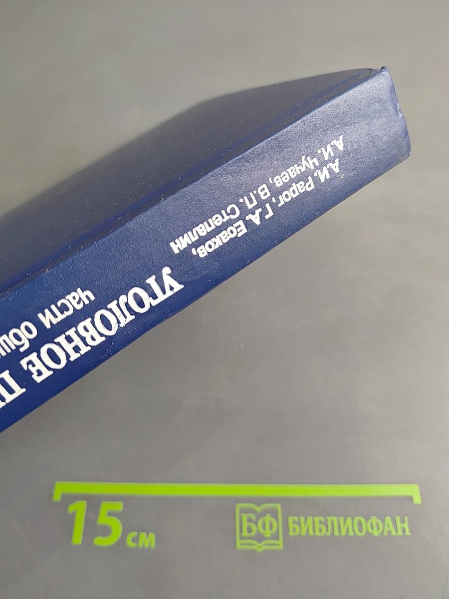 Уголовное право России. Части Общая и особенная. Курс лекций
