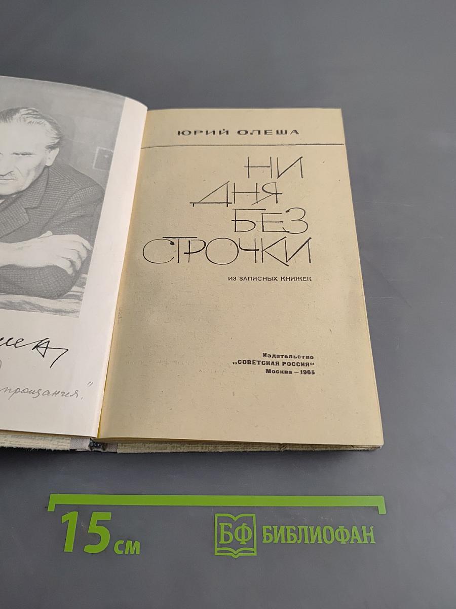 Ни дня без строчки. Из записных книжек