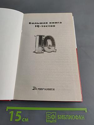 Большая книга IQ-тестов