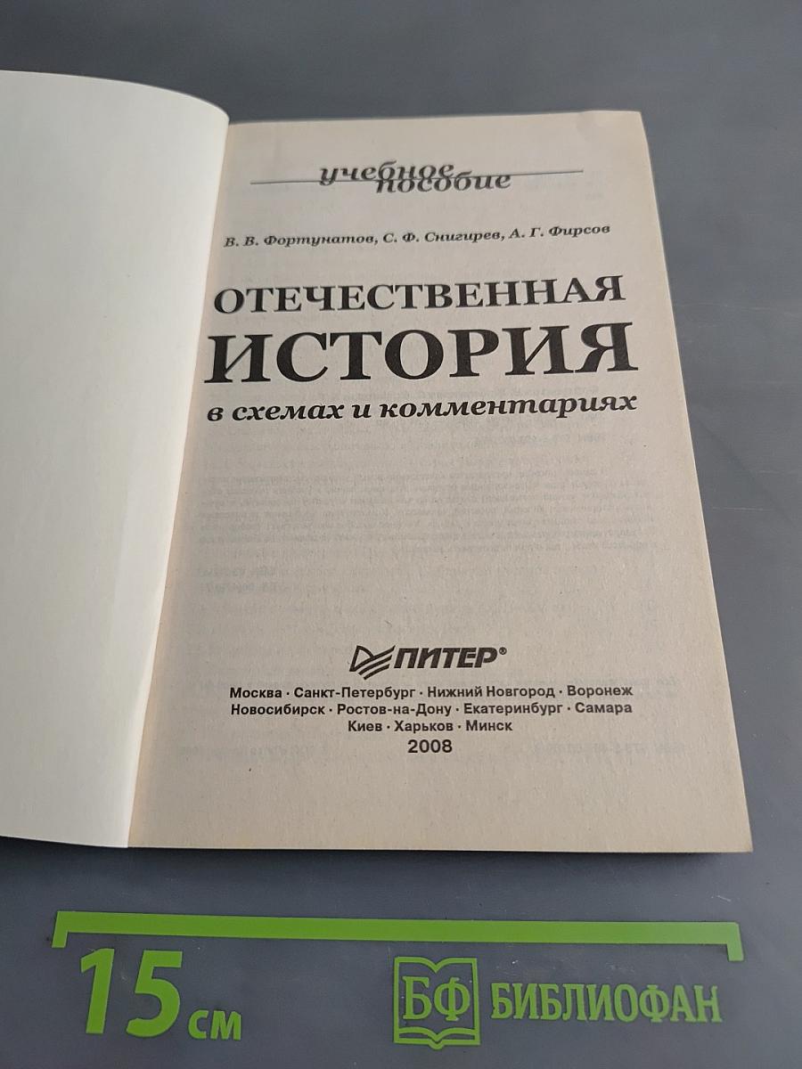 Отечественная история в схемах и комментариях