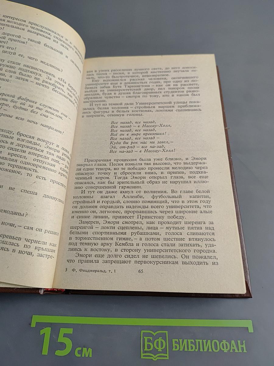Избранные произведения. Том первый. По эту сторону рая. Великий Гэтсби