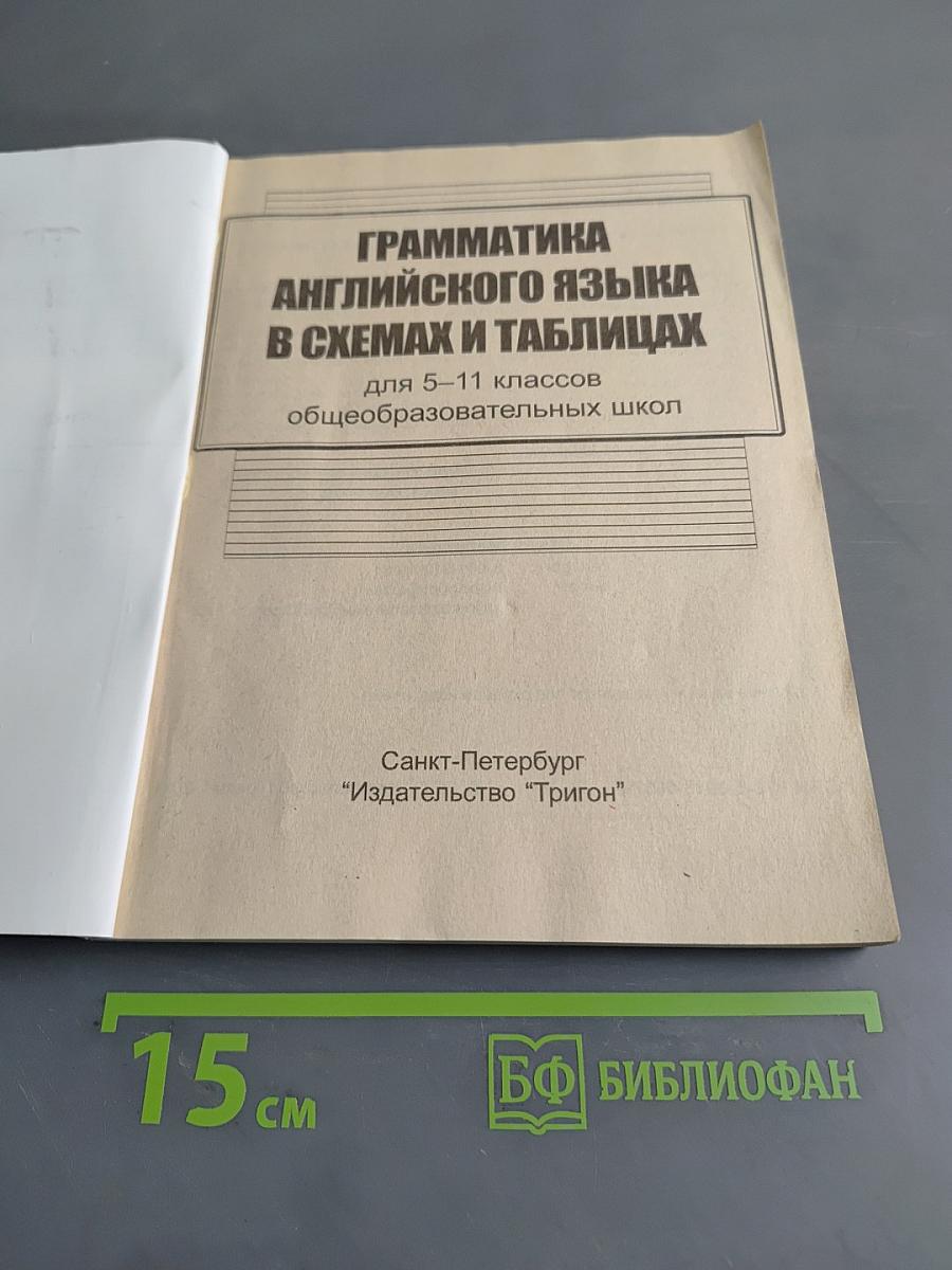 Английский язык. Таблицы. Весь курс школьной программы 5-11 классы