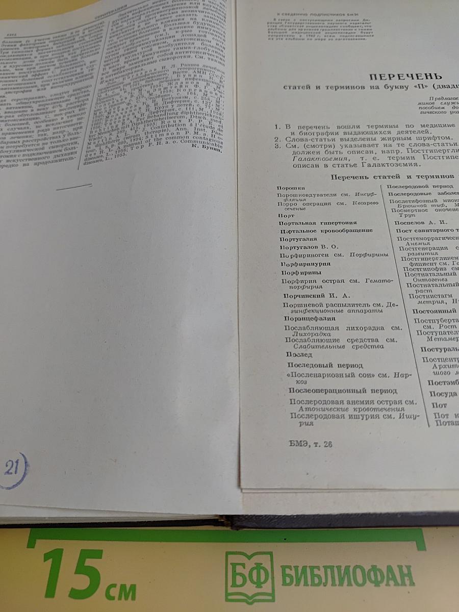 Большая медицинская энциклопедия. Том 29. Рупиния – Серотерапия