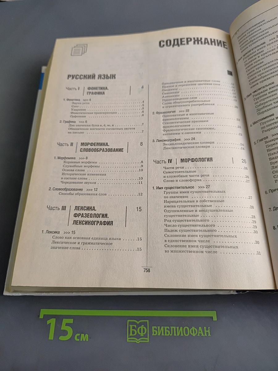 Справочник школьника 5-11 классы