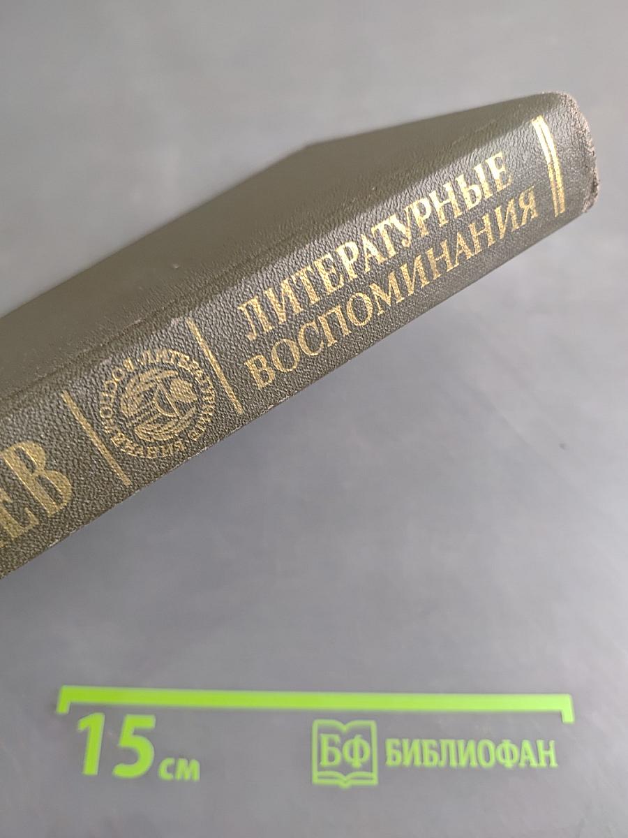 Литературные воспоминания