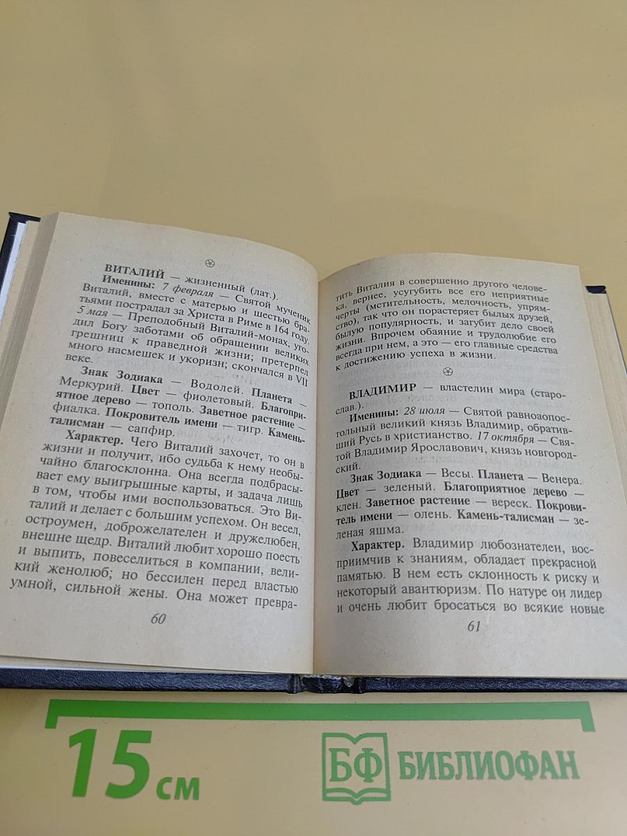 Словарь имен