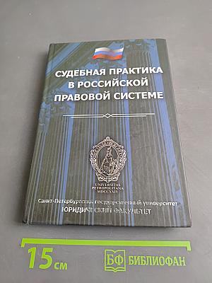 Судебная практика в российской правовой системе
