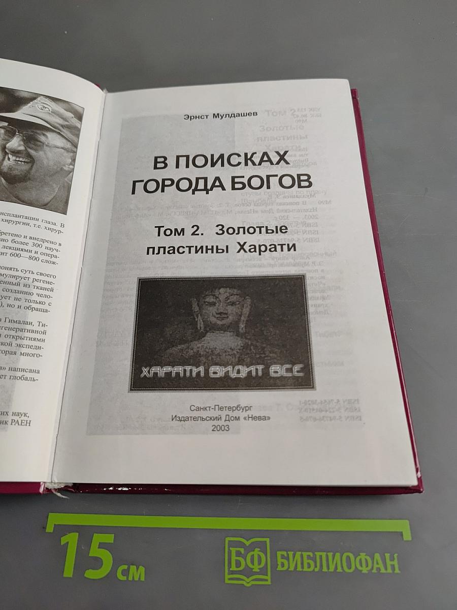 В поисках города богов. Том 2. Золотые пластины Харати