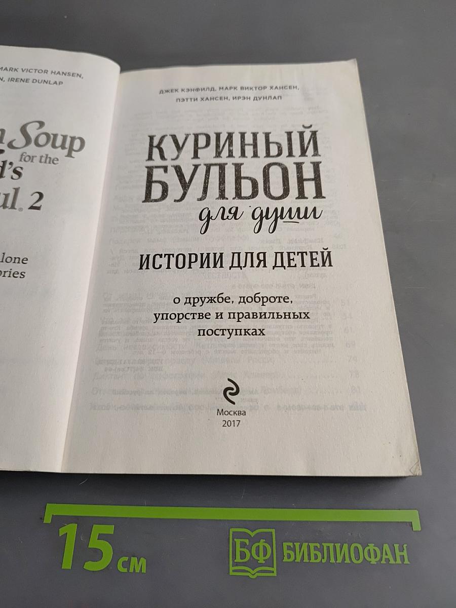 Куриный бульон для души. Истории для детей