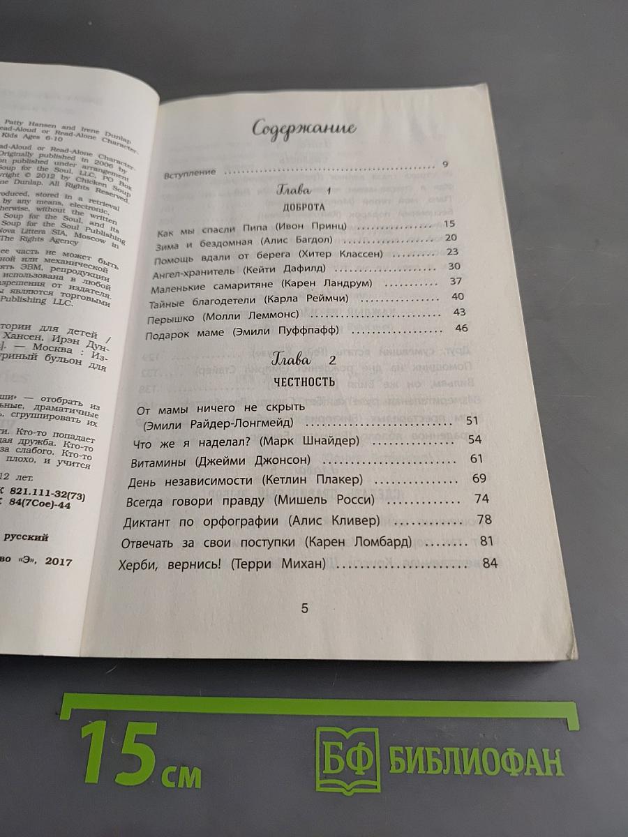 Куриный бульон для души. Истории для детей