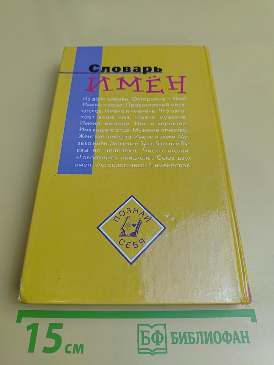 Словарь имён