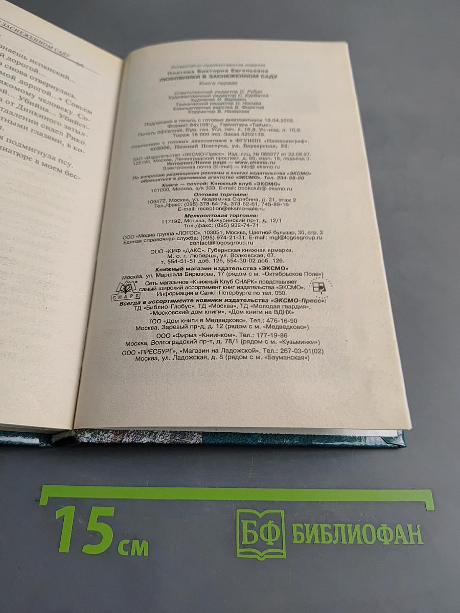 Любовники в заснеженном саду. Книга первая