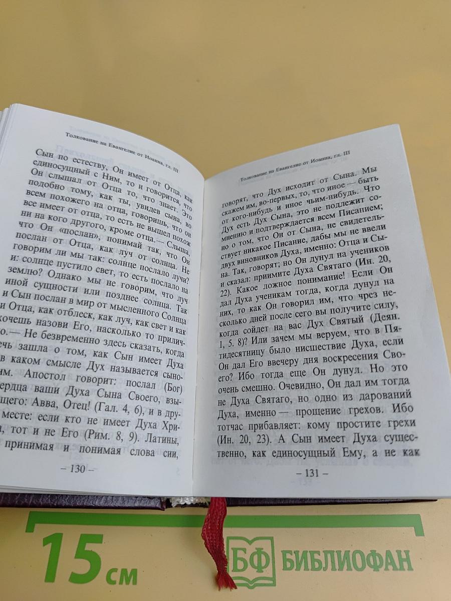 Святое Евангелие от Иоанна с толкованием текста