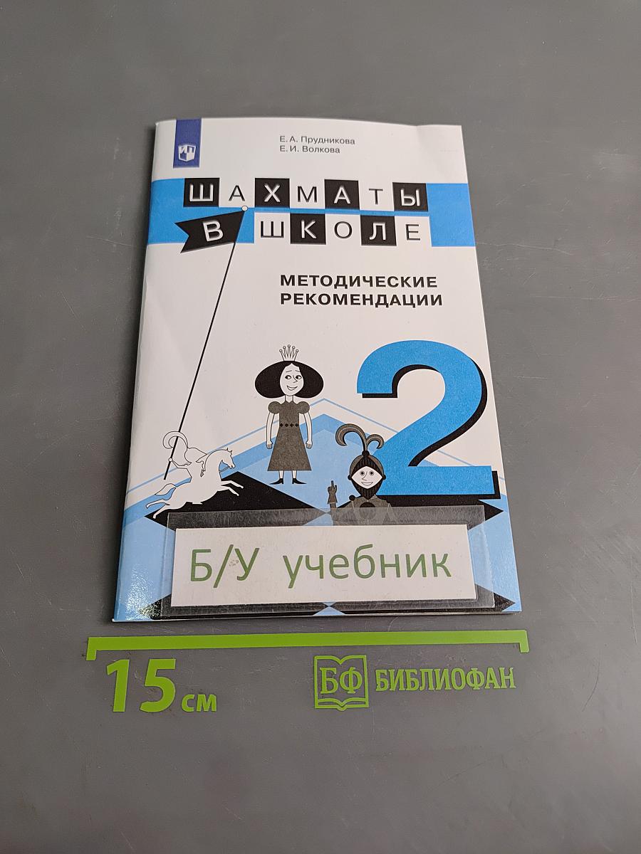 Шахматы в школе. Методические рекомендации. 2 класс