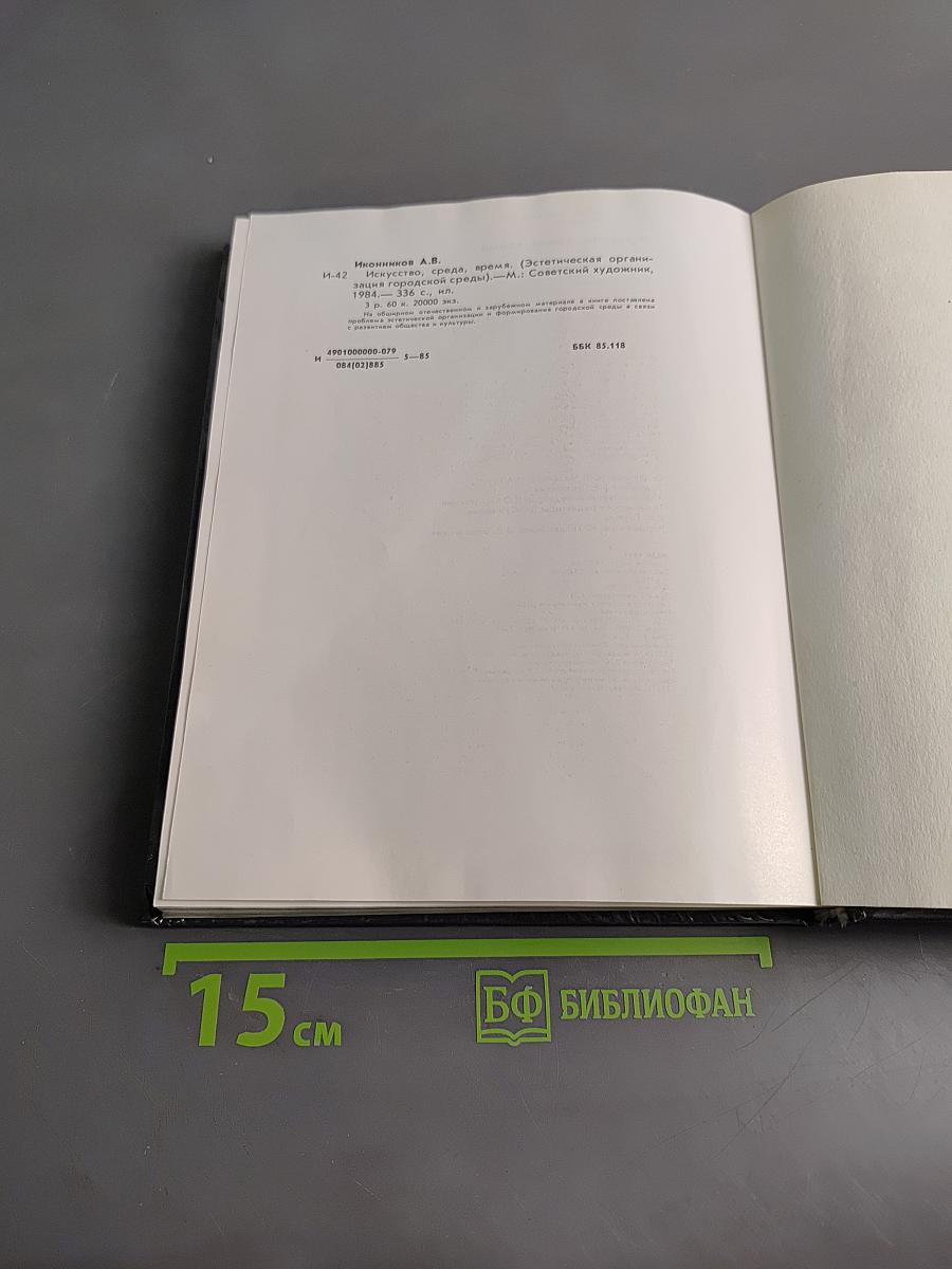 Искусство, среда, время