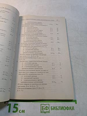 План и корреспонденция счетов бухгалтерского учета. Издание третье