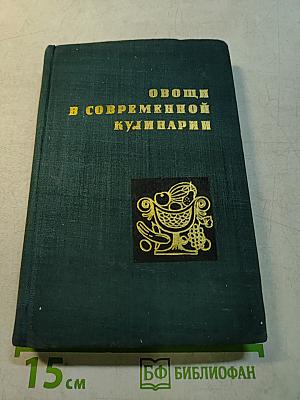 Овощи в современной кулинарии