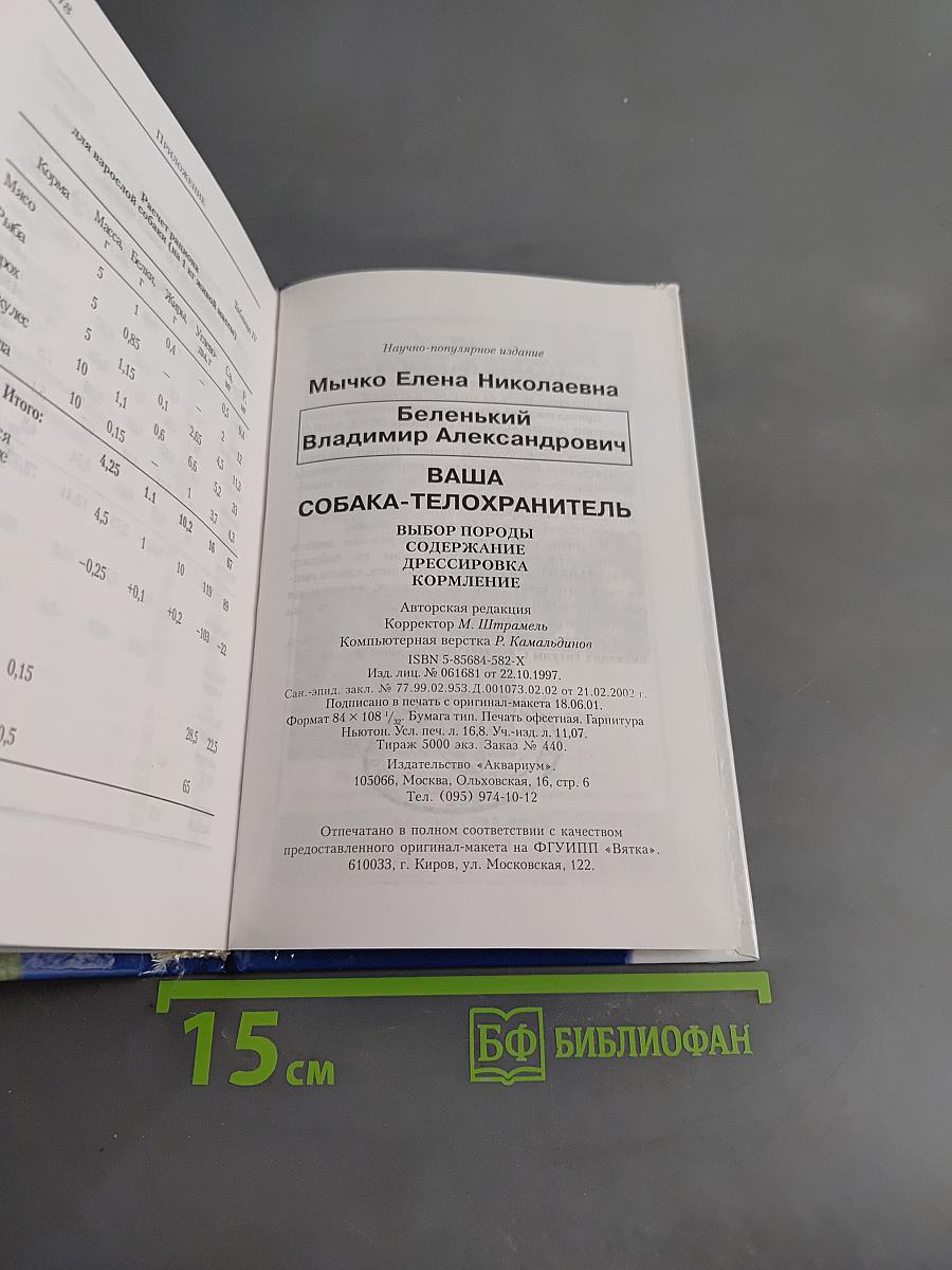 Ваша собака - телохранитель