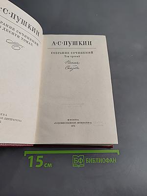 Собрание сочинений в десяти томах. Том третий. Поэмы. Сказки
