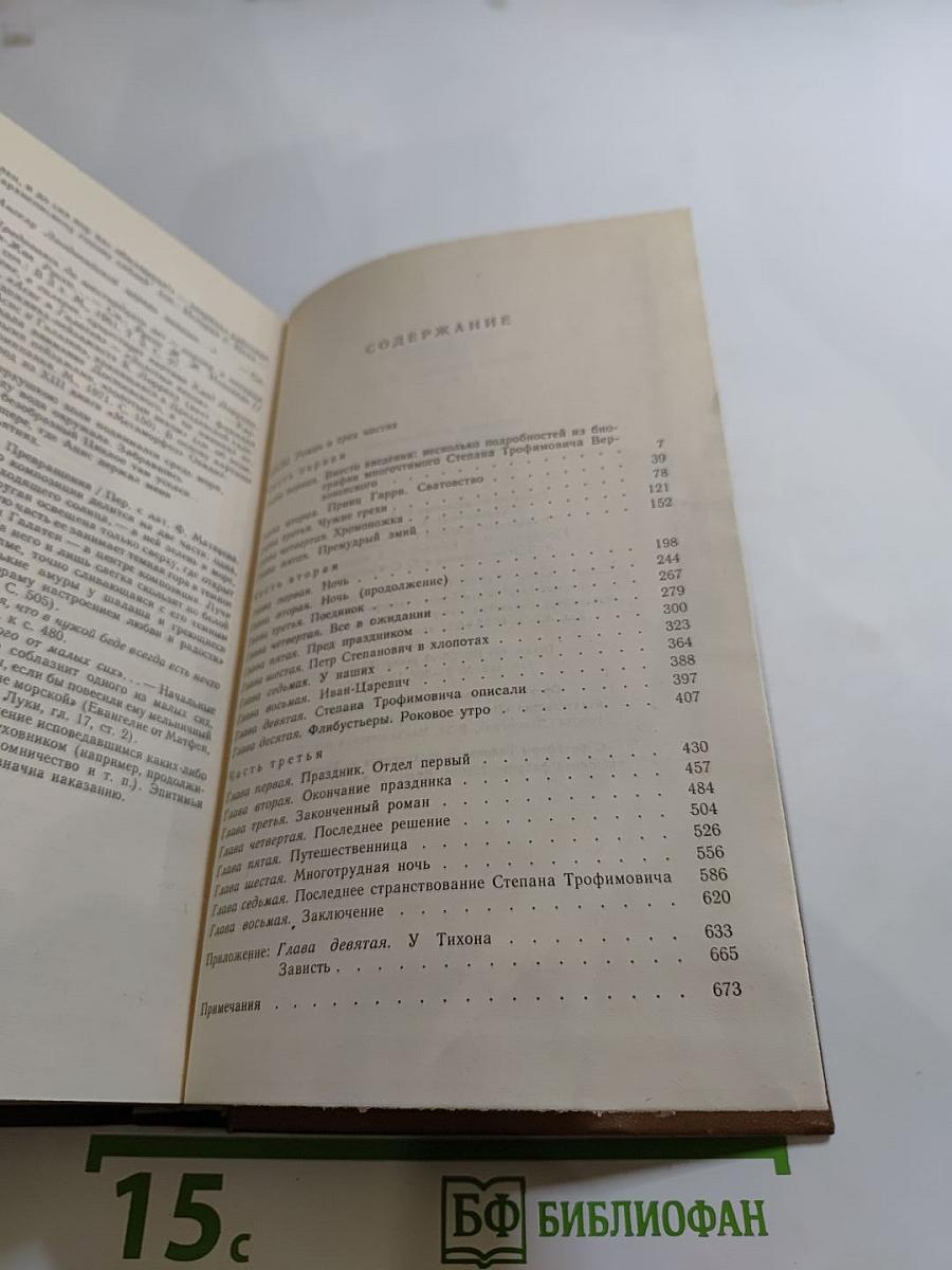 Бесы. Глава «У Тихона» (Том 7)