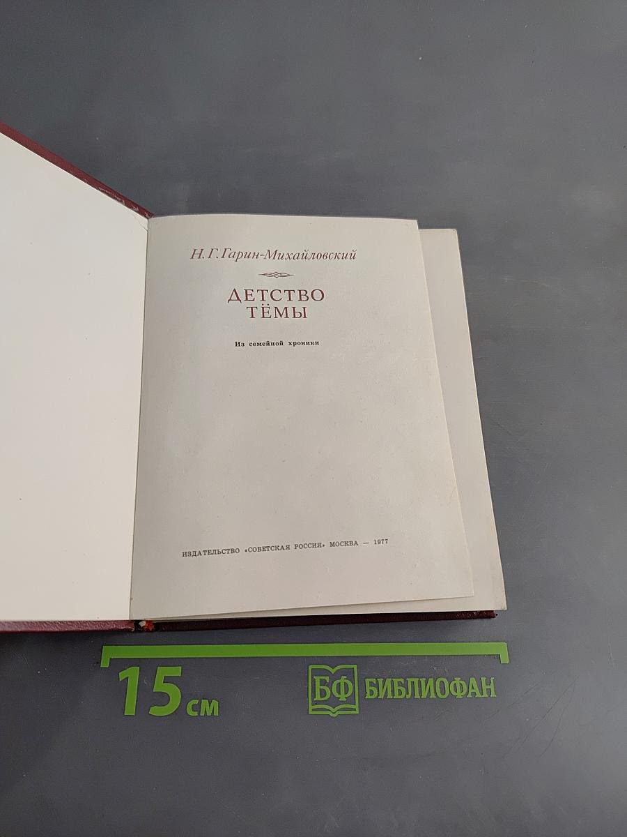 Детство Тёмы