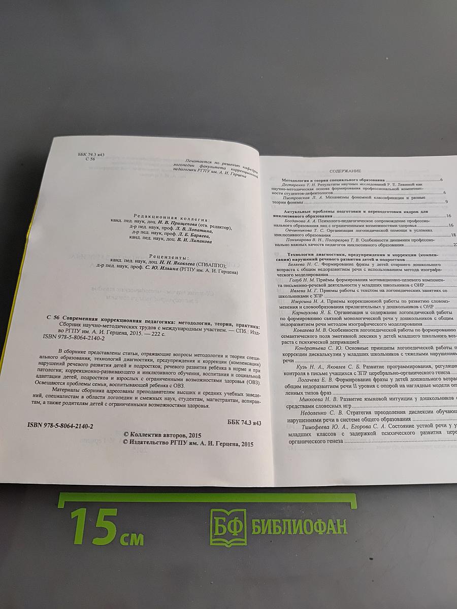 Современная коррекционная педагогика: методология, теория, практика