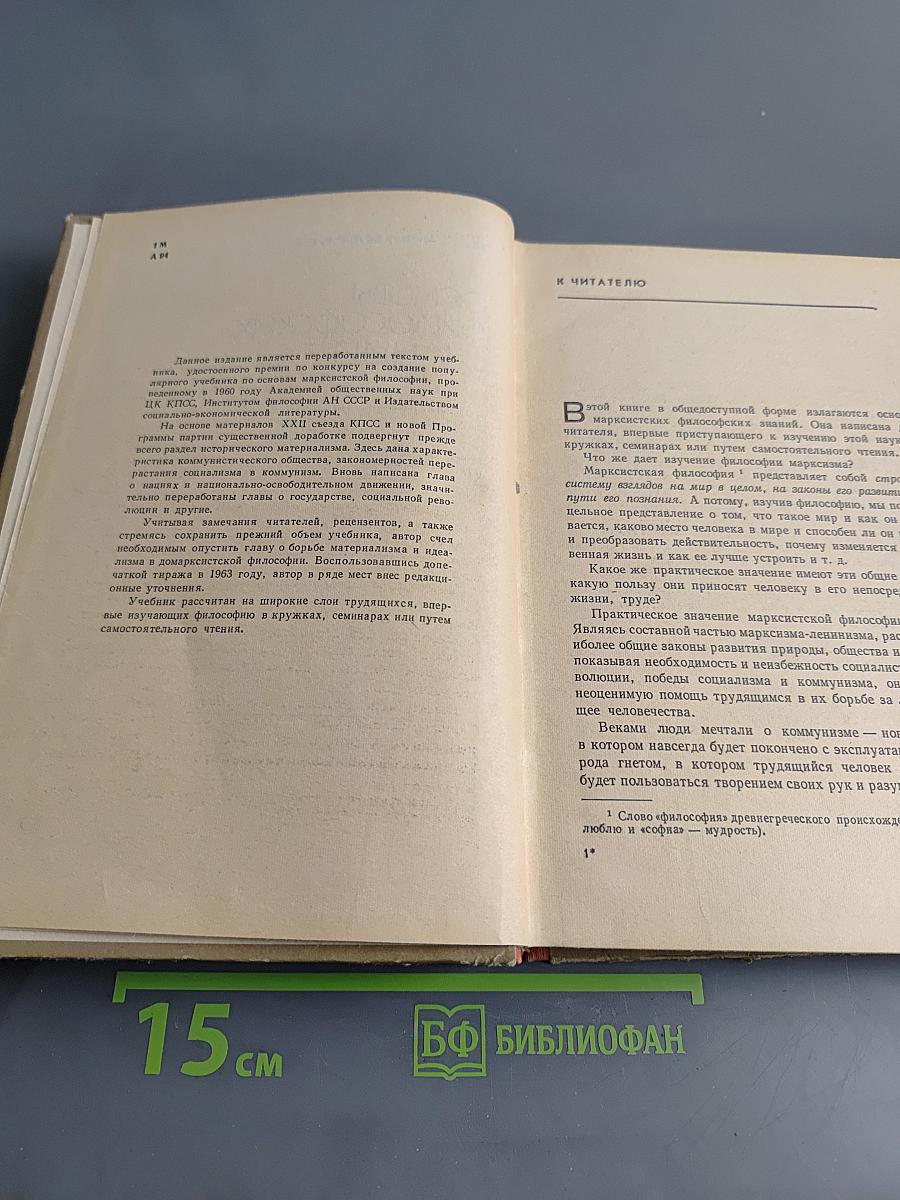 Основы философских знаний. Популярный учебник