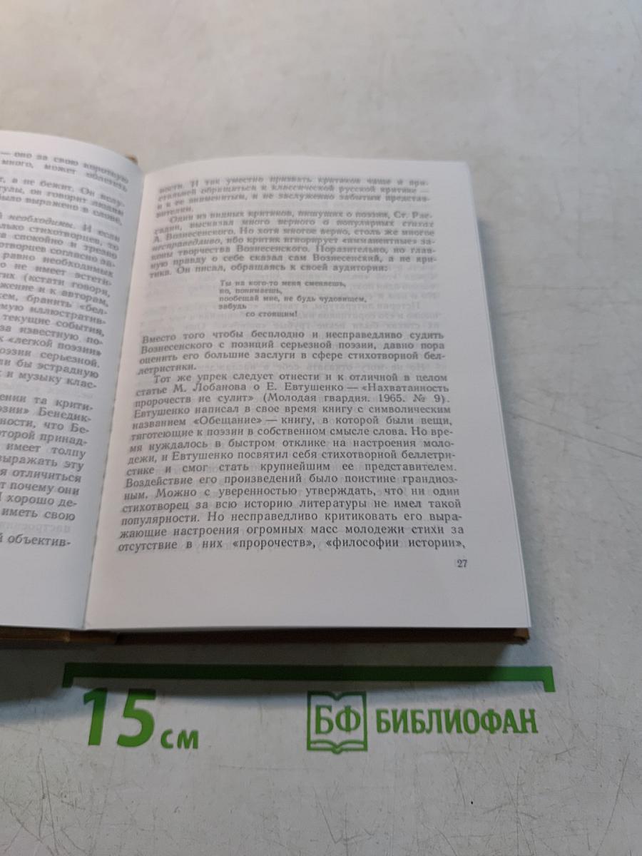 Статьи о современной литературе
