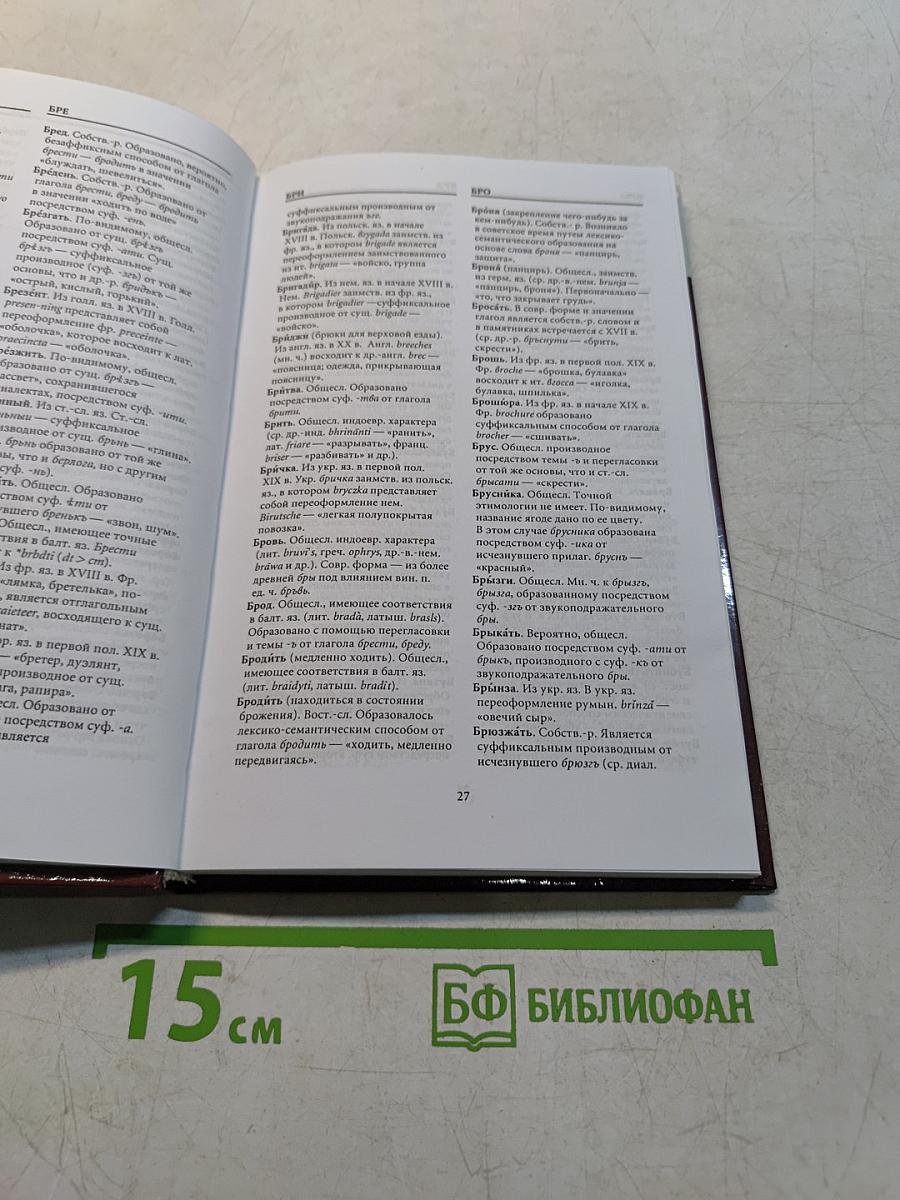 Этимологический словарь русского языка