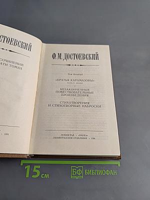 Собрание сочинений в 15-ти томах. Том десятый. Братья Карамазовы. Незаконченные повествовательные произведения. Стихотворения и стихотворные наброски