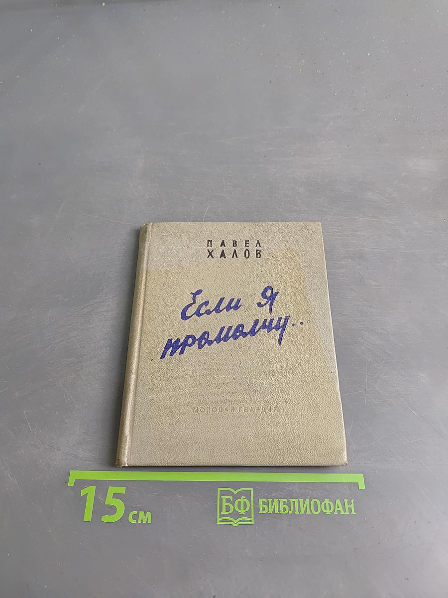 Если я промолчу