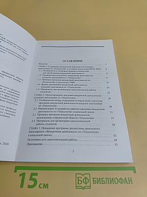 Организация внеурочной деятельности в предметной области «Технология» в начальной школе