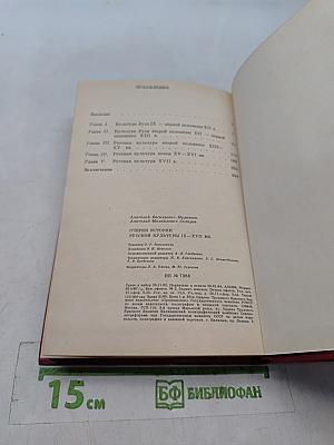 Очерки истории русской культуры IX-XVII вв.
