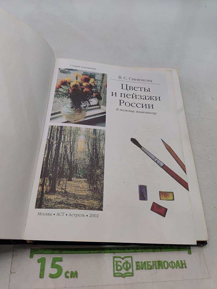 Цветы и пейзажи России. В помощь живописцу