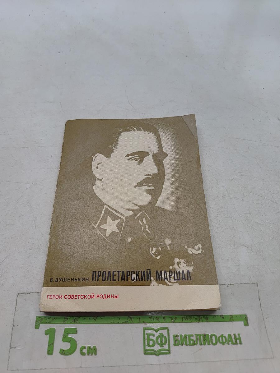 Пролетарский маршал (О В. К. Блюхере)