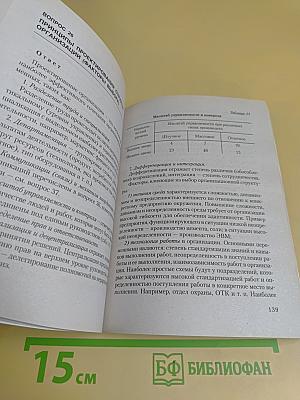 Менеджмент. Шпаргалка