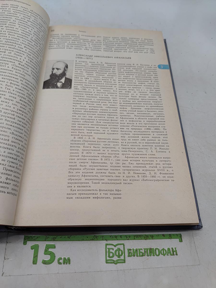 Энциклопедический словарь юного литературоведа