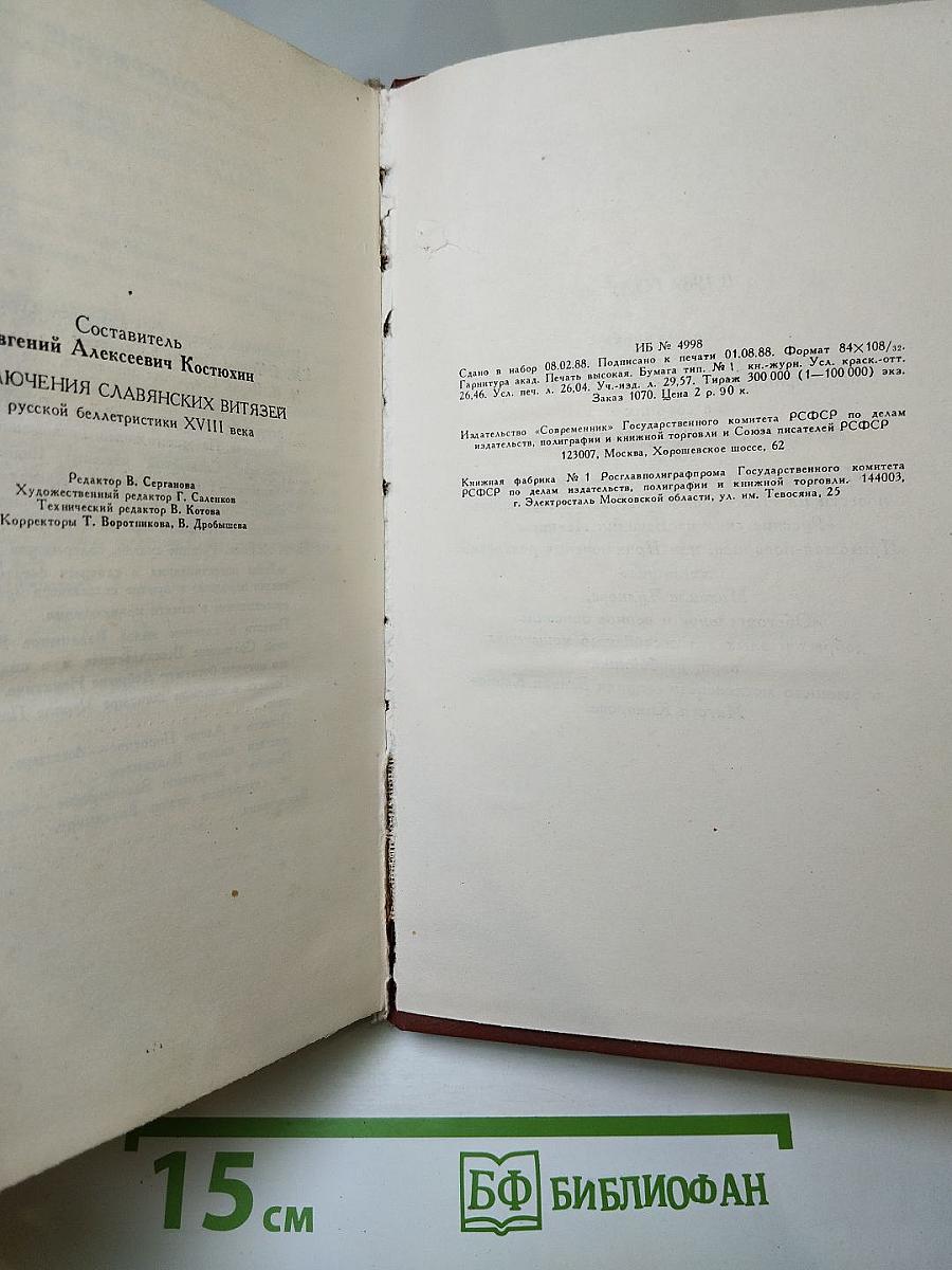 Приключения славянских витязей